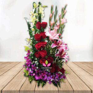 Arreglo floral " jardin de rosas"
