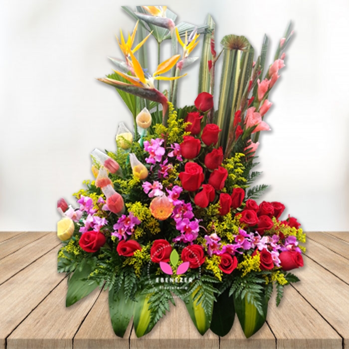 Arreglo floral Con Amor - Flores Cali 1 Arreglo floral Con Amor
