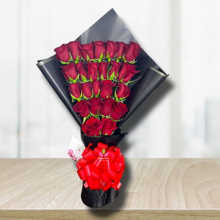 Bouquet de Rosas Cali x 24 / floristería en Cali 1 Bouquet de Rosas Cali x 24 / floristería en Cali