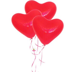 globo en helio de corazon cali