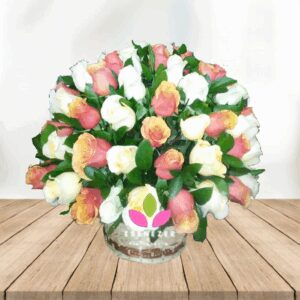 Canasta de rosas 2