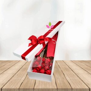 Caja de rosas x 12 en cali