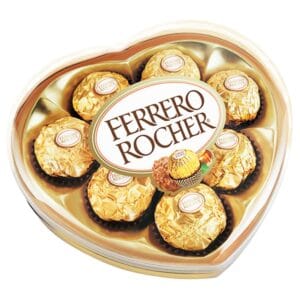 Chocolates ferrero corazon