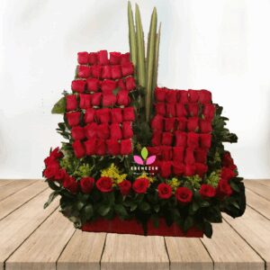 Arreglo floral Diseño de rosas