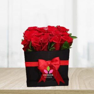 Caja de rosas