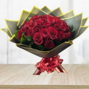 ramo buchon de rosas