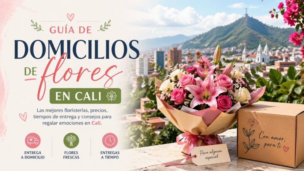 Ramos de flores de exportación con envío a domicilio en el sur y norte de Cali